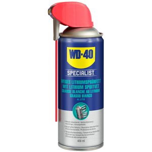 WD-40 Mehrzweckfett Weißes Lithiumsprühfett, Spray, Smart Straw, 400ml
