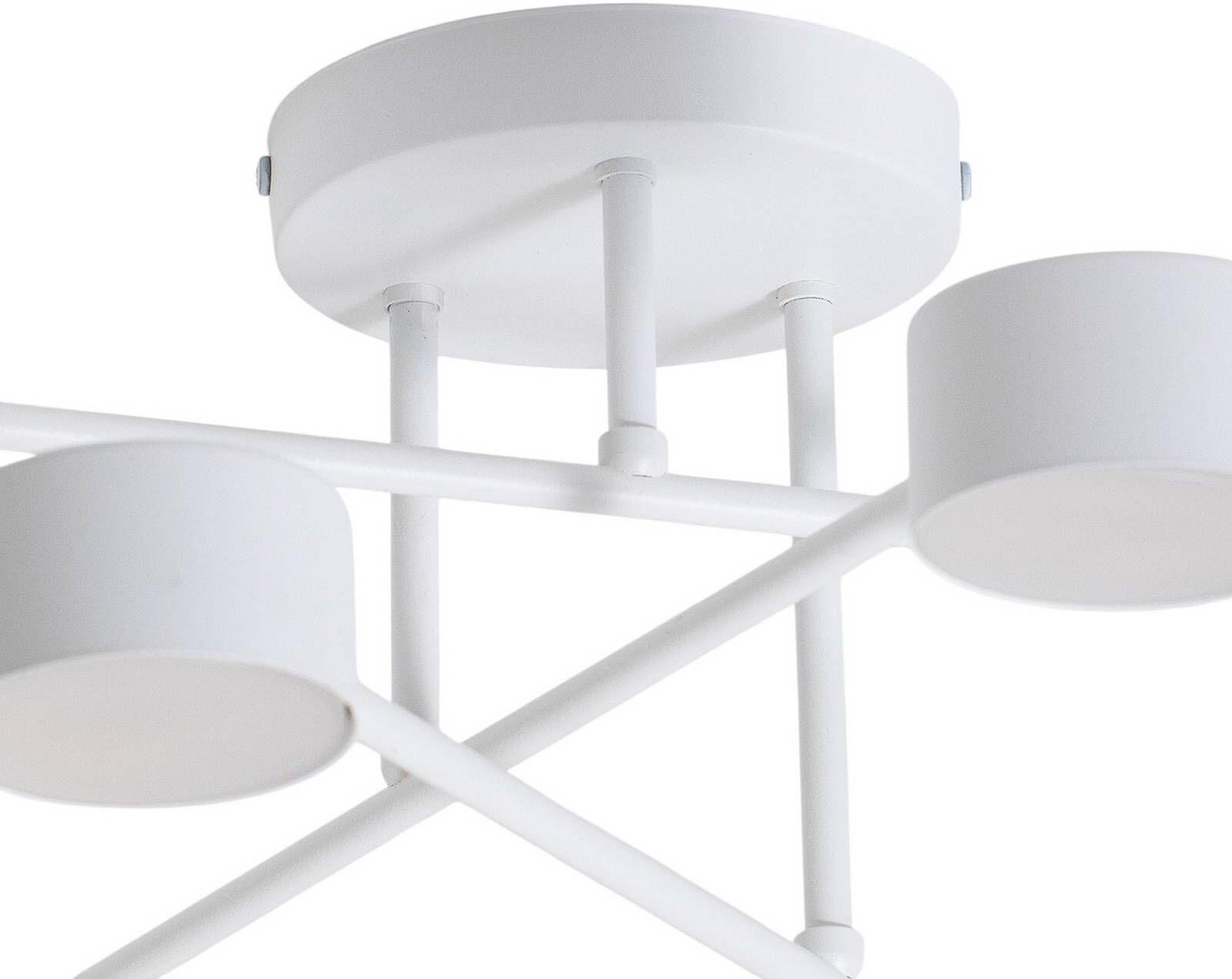 Ceiling Light Modus 6 EMIBIG LIGHTING, dimmable, White / opal, Living / Dining Room, metal, Modern, Ceiling Light