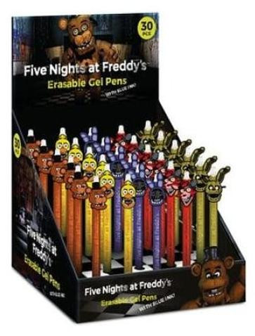 Five Nights at Freddy's uitwisbare gelpen met verweerd design, 30 stuks