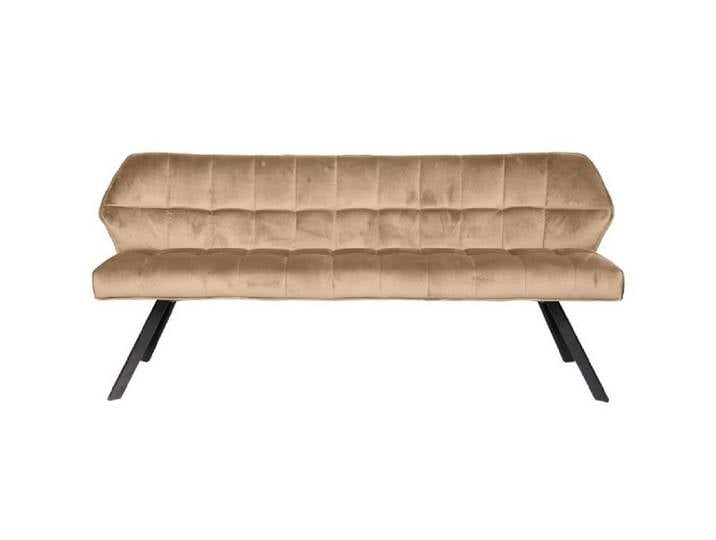 Beauty.Scouts Sitzbank Sitzbank Bodaway , Champagner velvet, 80 x 59 x 84 cm