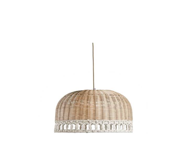 Suspension en rotin - diam. 51 cm