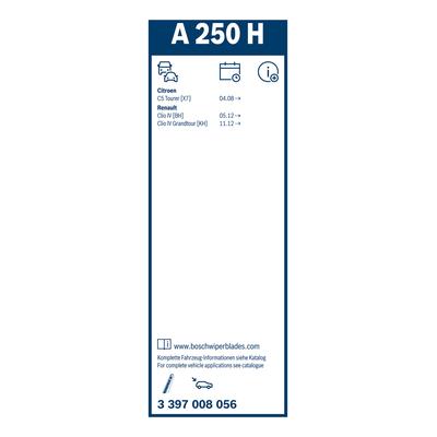 BOSCH Wischblatt Rear 3 397 008 056 für Citroën Ford MG Fiat BMW RENAULT LAND ROVER