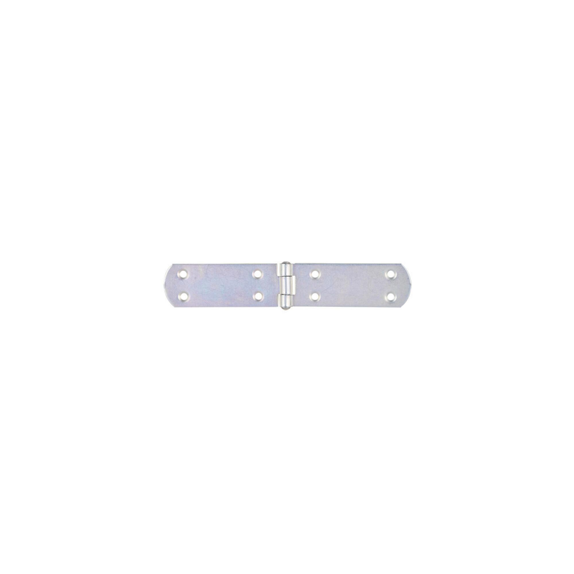 GAH Alberts Kistenband mit vernietetem Stift L 195mm Stahl roh, gelb galv. verz (315665)
