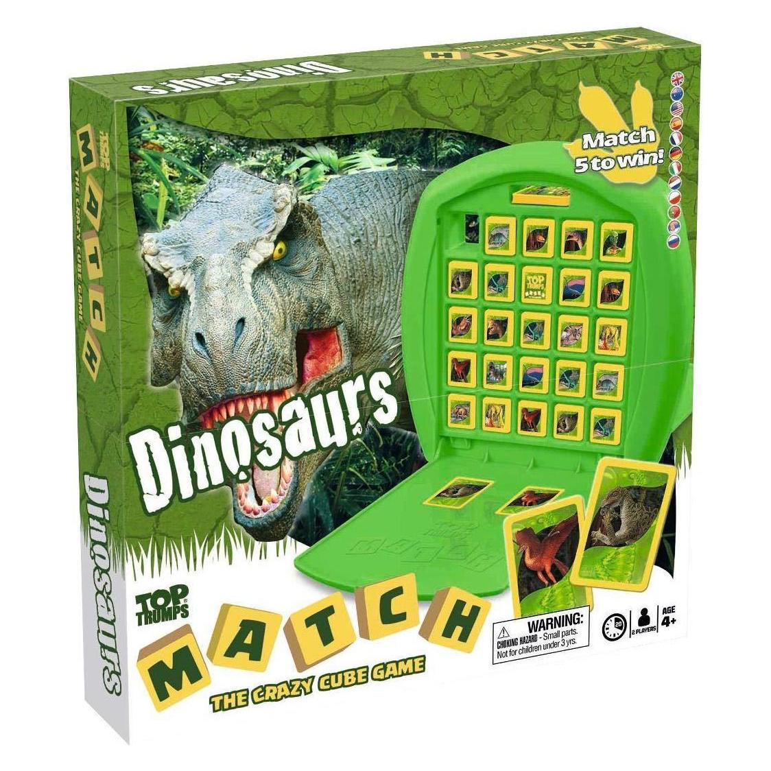 Winning Moves 35804 TOP TRUMPS MATCH - DINOSAURI (Multilingual, 2 Spieler) (35804)