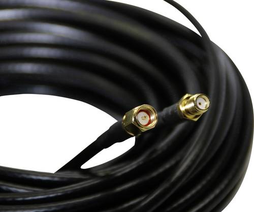 Wittenberg Antennen 3m Verlängerungskabel SMA-Stecker, SMA-Buchse 3m