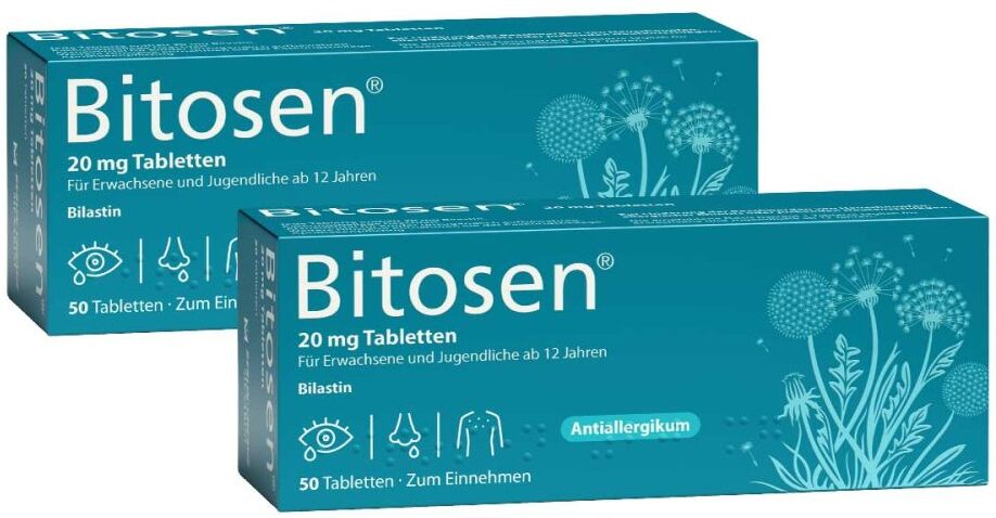 Bitosen 20 mg Tabletten bei Allergien