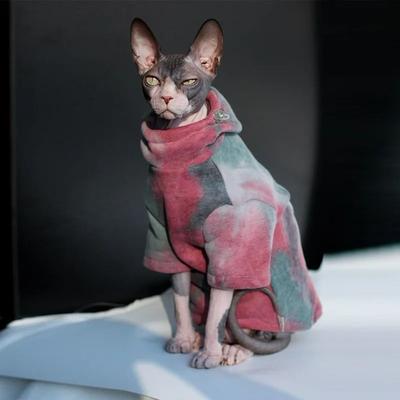 Uplift Essentials Fleece Lined Warm Hairless Cat Hoodie 2xl