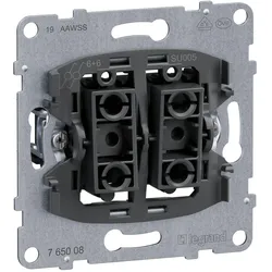 Legrand 765008 SEANO Einsatz Doppelwechselschalter 10AX Steckklemmen