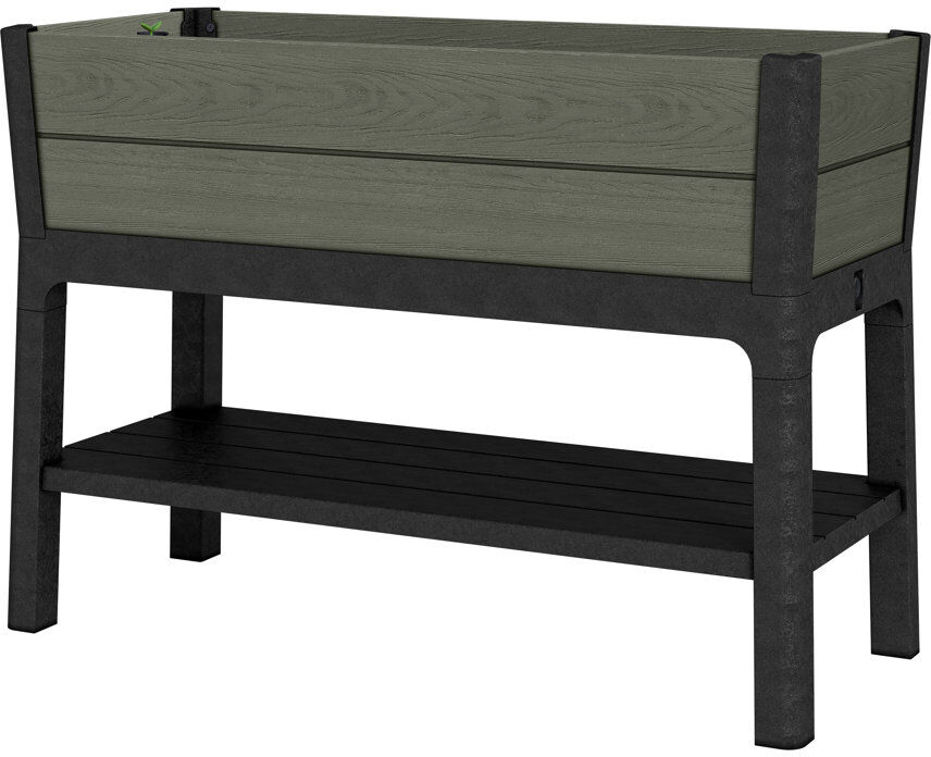 Keter Darwin Elevated Garden Bed - Green Green 79.8cm H X 113cm W X 47.5cm D