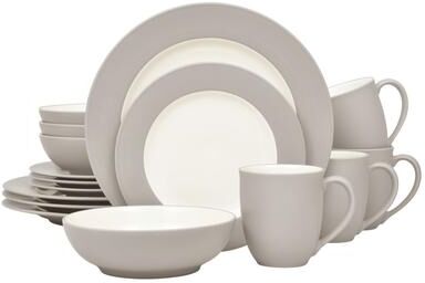 Noritake Colorwave 16-Piece Rim Dinnerware Set, Service for 4