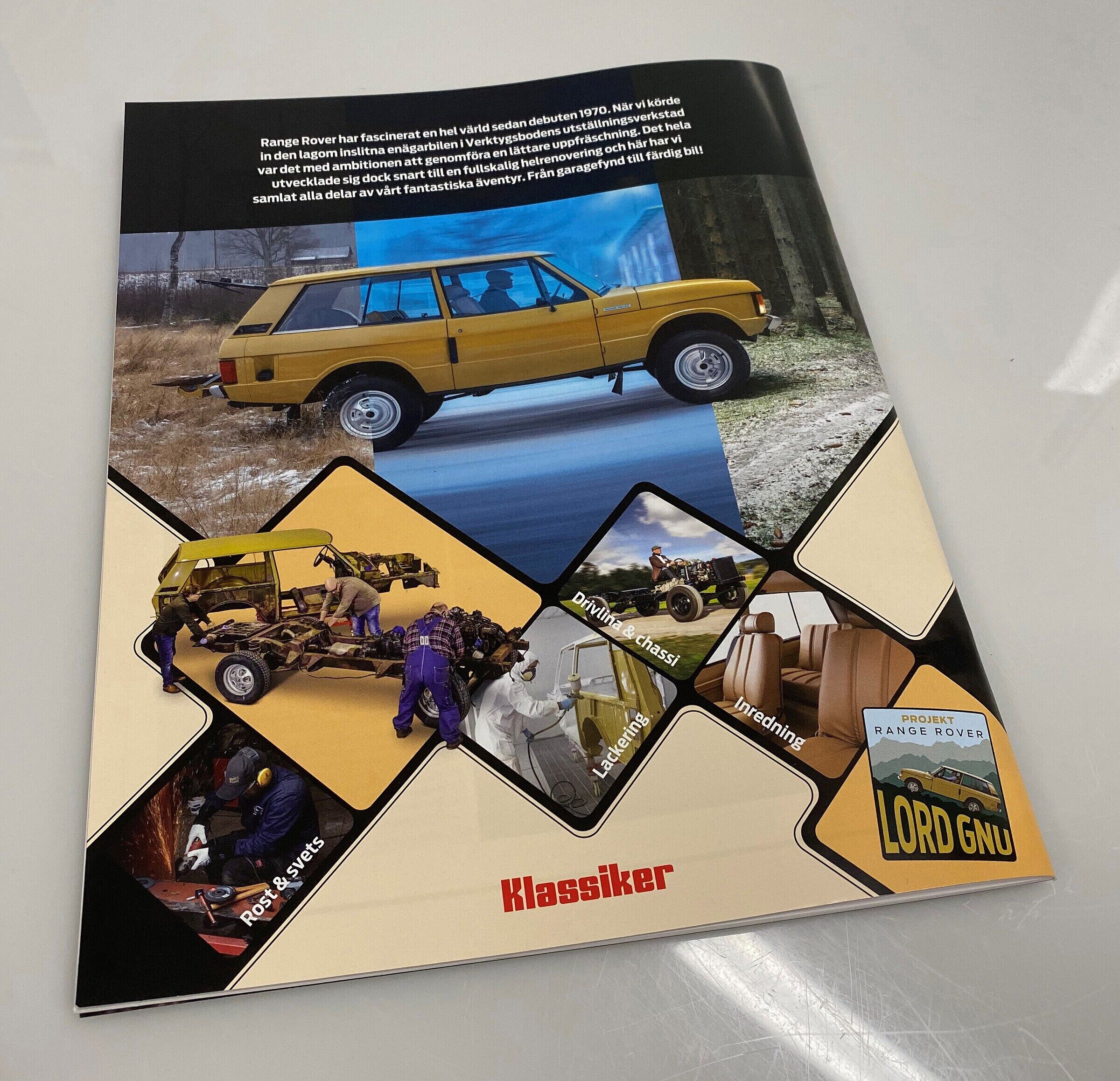 Tidning Klassiker Specialutgåva Range Rover – en ikon återuppstår