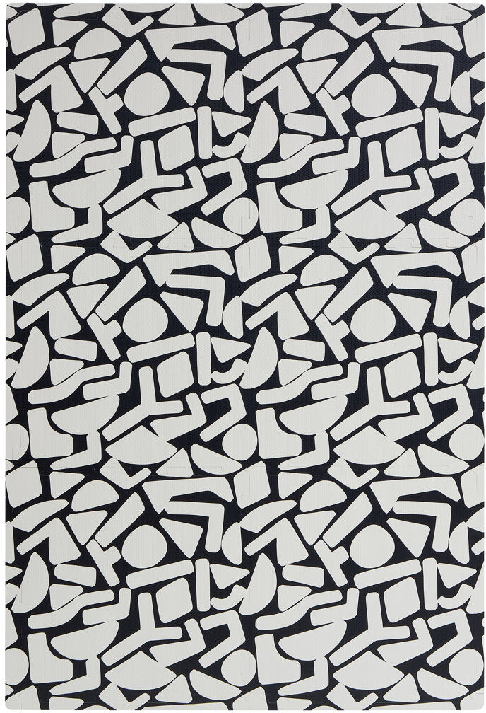 Tutti Bambini Infinity Baby Playmat Oddity Black 3.05cm H X 304.8cm W X 457.2cm L