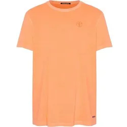 CHIEMSEE T-Shirt mit dezentem Jumper-Motiv, Größe M in Orange 151360
