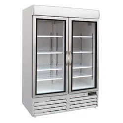 Tiefkühlschrank 2 Glastüren 920 Liter – COMBISTEEL