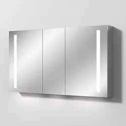 Sanipa Wandvorbau Spiegelschrank „Alex“ 1300 × 750 × 172 mm