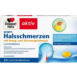 Doppelherz gegen Halsschmerzen 24 ST