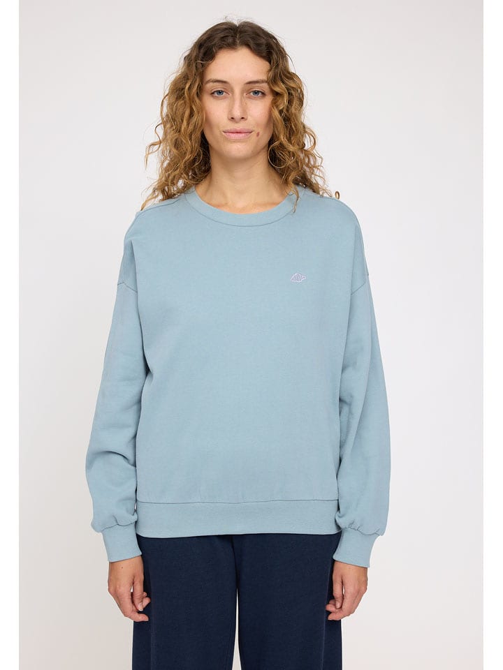 MAZINE Sweatshirt "Monica" in Hellblau - M