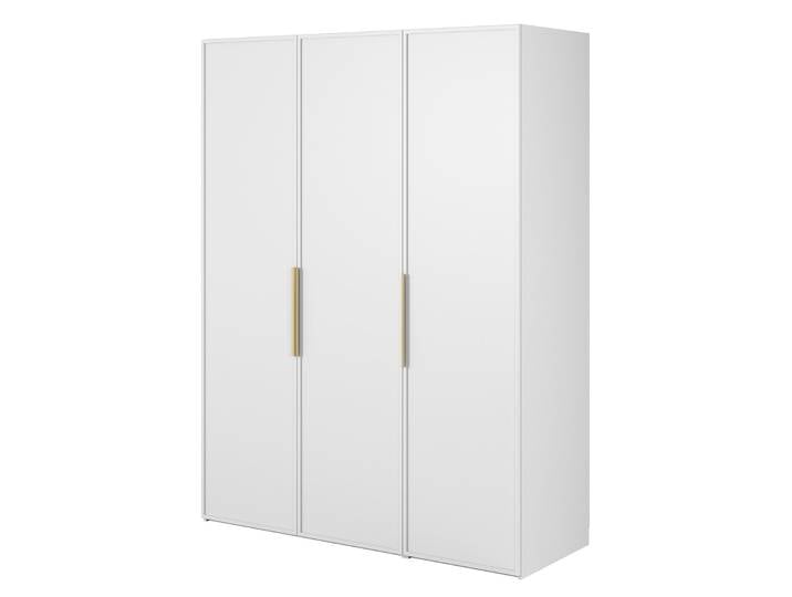 Drehtürenschrank Frame mit langer Kleiderstange und sieben