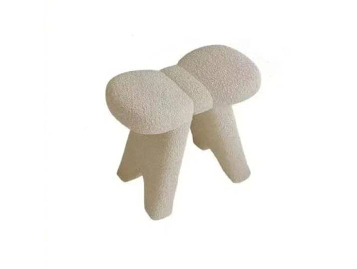 GeFSDOU Holz-Make-up-Hocker, Innenbereich, Wohnzimmer, Esszimmerstühle, Schleife, kleine Hocker, Schlafzimmer, bequem, Taburete Madera, Wohnmöbel