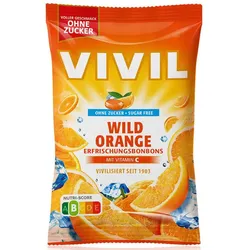 VIVIL® Wild Orange ohne Zucker Bonbons