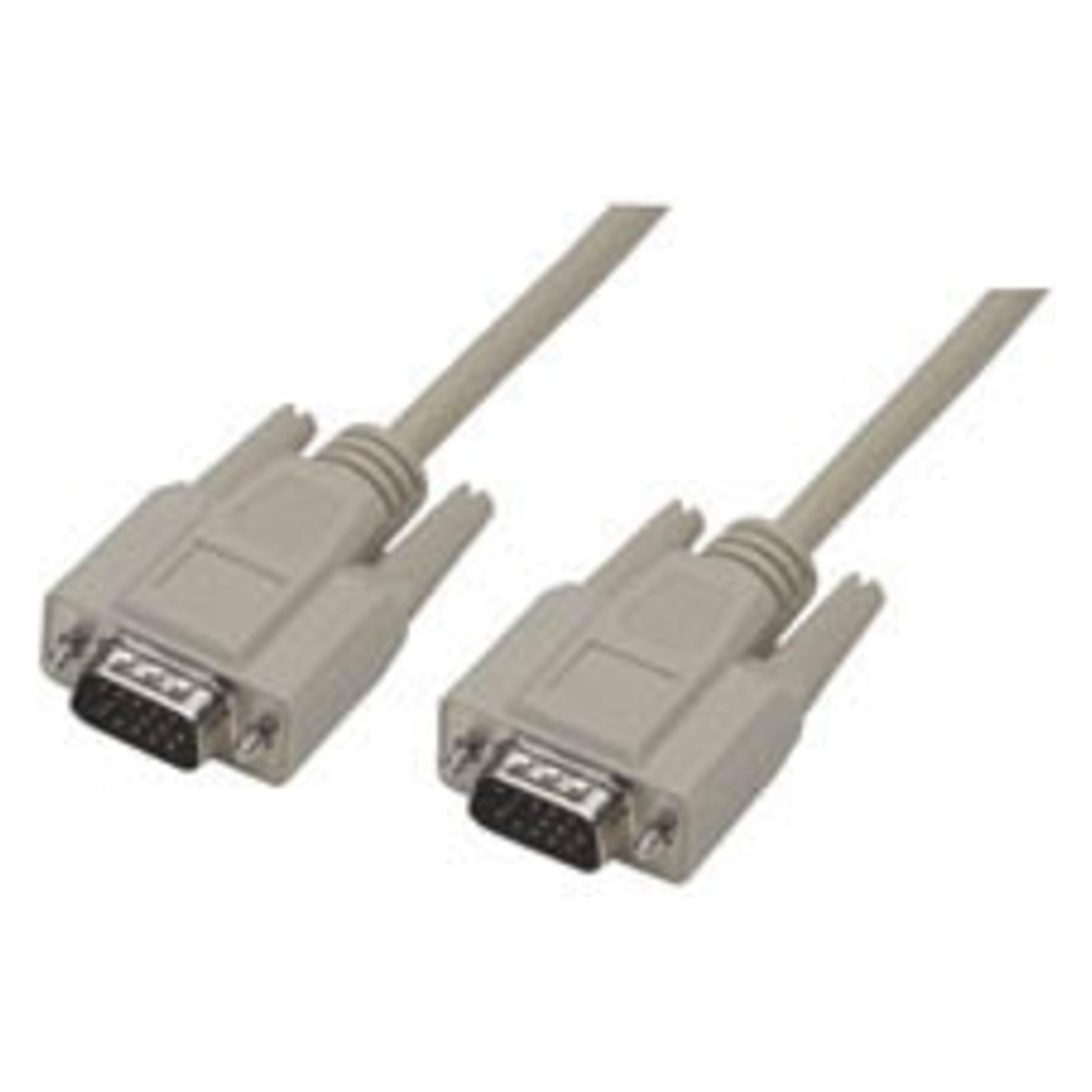 EFB Elektronik EFB VGA Anschlusskabel,2x HD-DSub 15,St.-St.,3,0m,beige (3 m) (EK324.3)