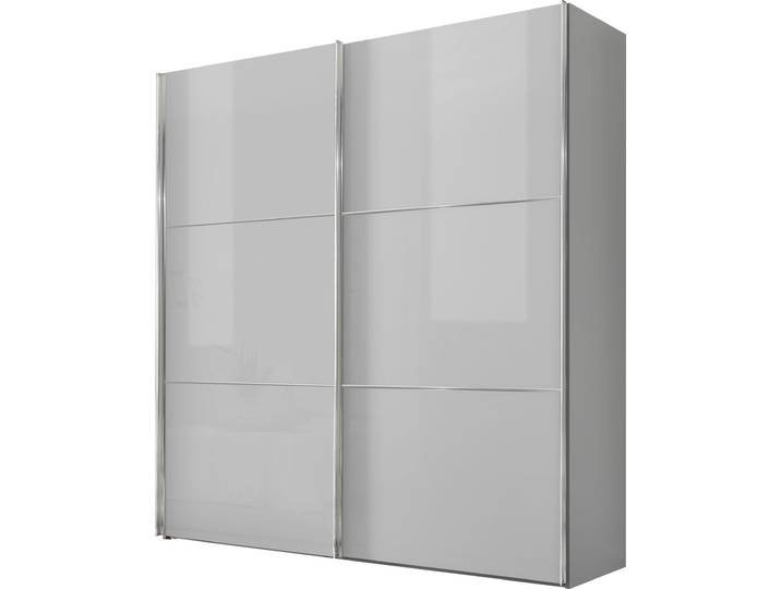 Schwebetürenschrank STAUD Includo Glas, Made in Germany , weiß (alpinweißglas), B:225cm H:222cm T:68cm, Holzwerkstoff, Schränke, Schwebetürenschrank