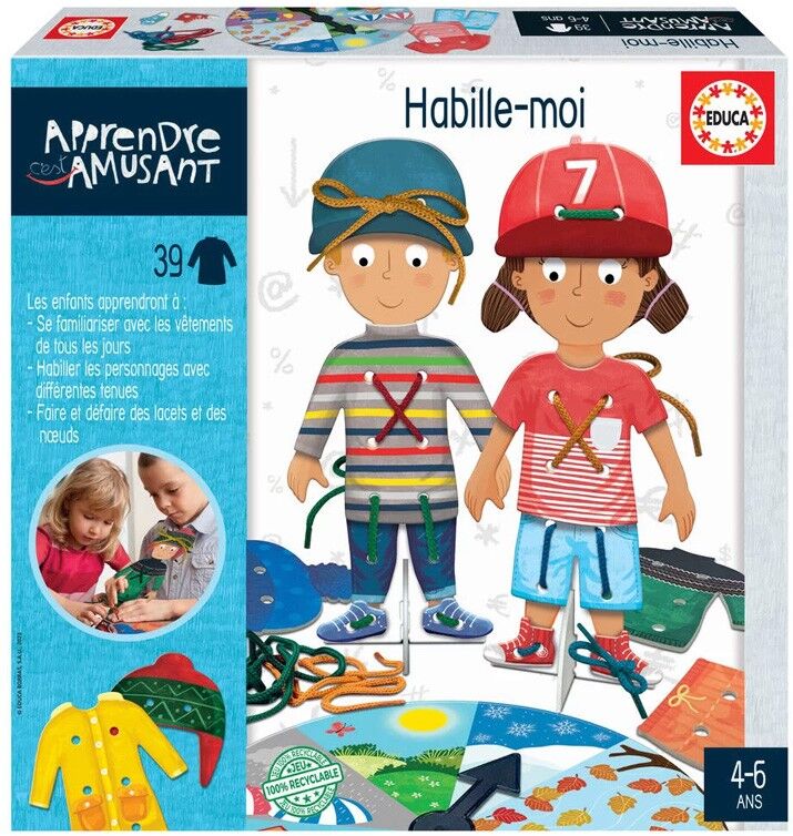 Apprendre C'est Amusant - Habille-moi - Educa