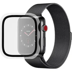 4smarts Schutzhülle Full Body Hard, Smartwatch Zubehör, Transparent