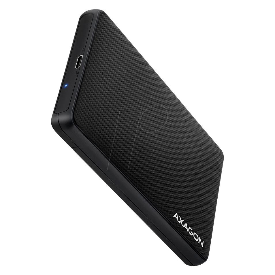 Axagon EE25-SLC externes 2,5"-Gehäuse, USB 3.0 / SATA III - USB-C (2.5") (EE25-SLC)