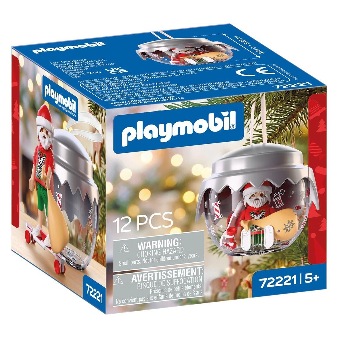 Playmobil Weihnachtskugel: Longboarder (72221)