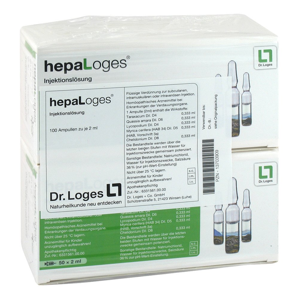 Dr. Loges + Co. GmbH Hepa Loges Injektionslösung Ampullen 13703909