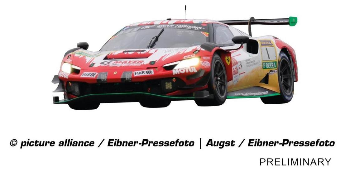 Carrera Ferrari 296 GT3 Frikadelli Racing nummer 1 schaal 1:32