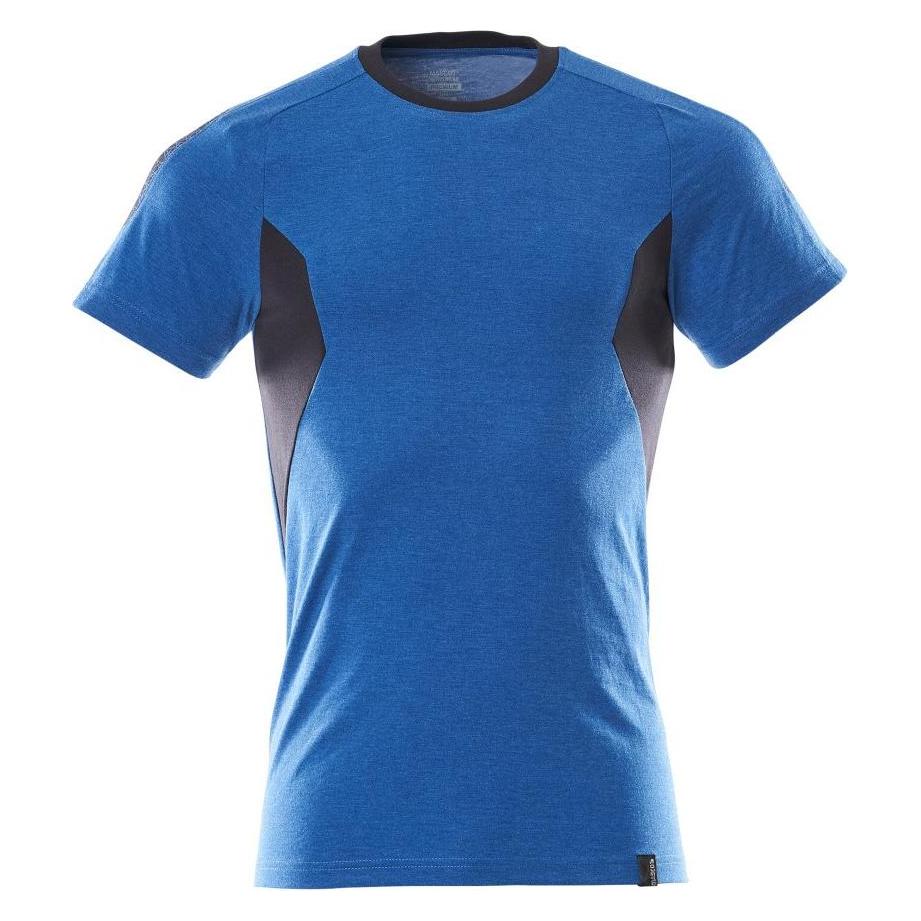 Mascot T-Shirt, moderne Passform T-shirt Grösse XS ONE, azurblau/schwarzblau (XS) (229309)