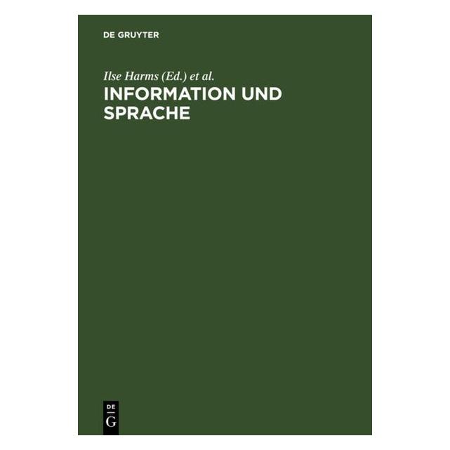 De Gruyter Information und Sprache (67833753)