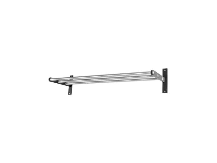 Scherlin Flurregal 12 Flurregal Stahl/schwarz, Aluminium schwarz lackiert