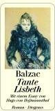 Balzac, Honoré de - Tante Lisbeth - Preis vom 12.10.2026 11:37:12 h