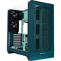 View 390 Air Transformative Teal, Tower-Gehäuse blaugrün, Tempered Glass