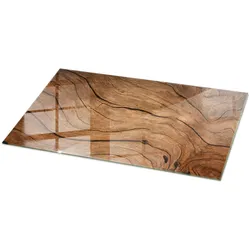 TISCHPLATTE 120x60 cm Natürliche Holzmaserung