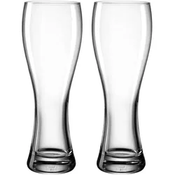 Leonardo, Biergläser, GK/2 Weizenbiergläser 0,5l (0.50 l, 2x)