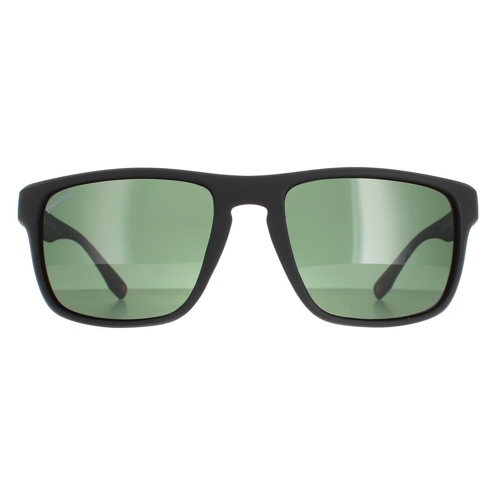 Montana zonnebril SP314 A Mat Black Green Polarisated