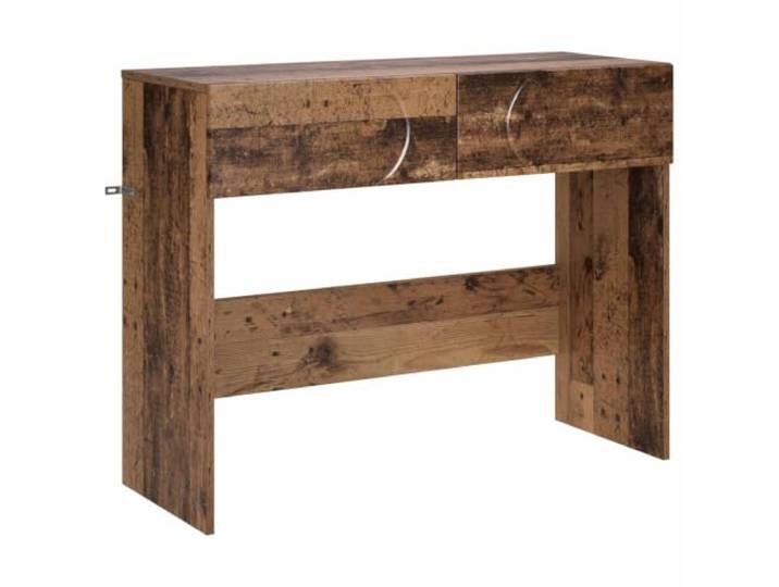KDACVBMG Konsolentisch, Holz, 96,5 x 38 x 75 cm, rechteckig Eingangskonsole, Flur, Wohnzimmer, Einbauschubladen, flexible Installation, Reinigung mit feuchtem Tuch, klare Linien