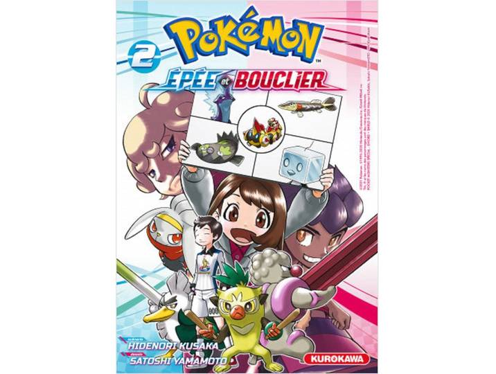 Manga Pokémon Epée et Bouclier Tome 02 KUROKAWA