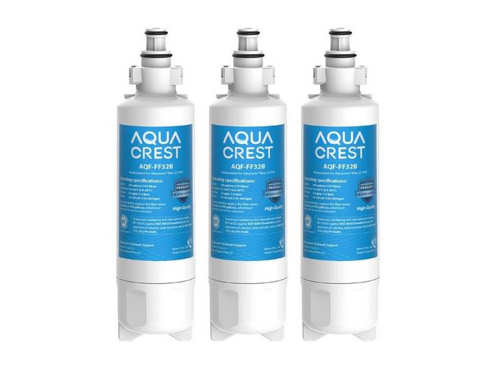 LuxusKollektion Wasserfilter Wasserfilter für Kühlschrank CNRAH, 3er Pack