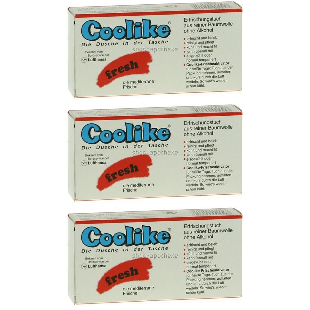 Coolike Fresh x3 3x5 St Tücher