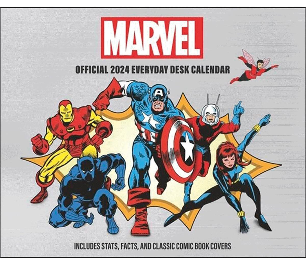 Marvel 2024 Danilo kalender met afscheurbare pagina's