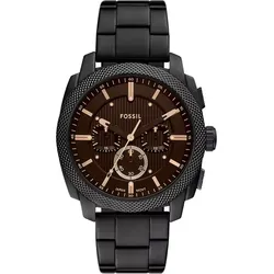 Fossil Quarz / Chronograph Machine FS6097 - schwarz - 44mm