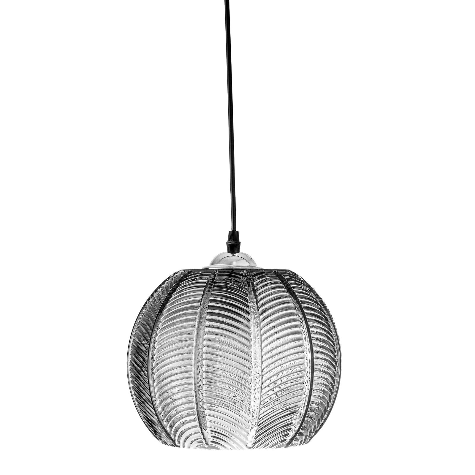 Bloomingville Adar hanglamp grijs en transparant