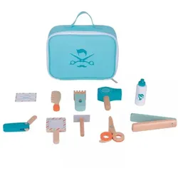 Tooky Toy: Mini Friseur-Set, Holz - 11 Teile