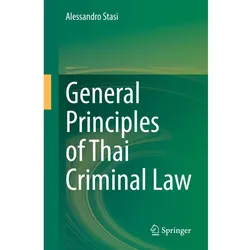General Principles of Thai Criminal Law, Fachbücher von Alessandro Stasi