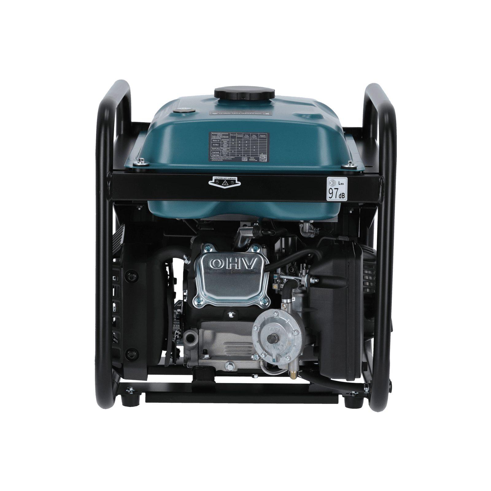 KÖNNER & SÖHNEN Stromerzeuger KS 4500iG (Hybrid Inverter Stromerzeuger 4.5kW (Benzin/LPG) mit Sinuswelle,Dual Fuel LPG/Benzin,Reine Sinus, 13L Tank
